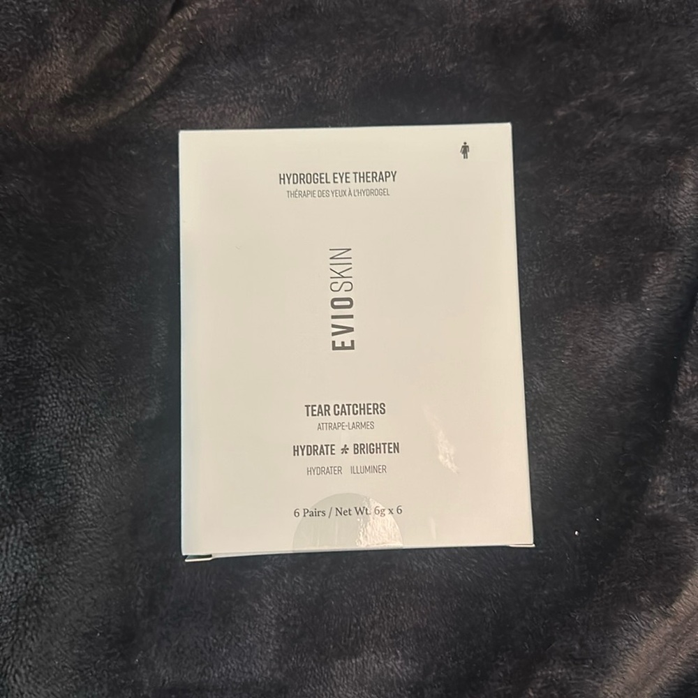 Evio skin hydrogel eye therapy tear catchers